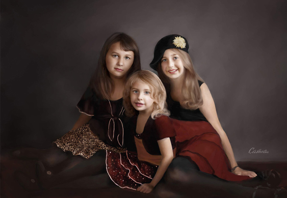 Fine Art Portraits, Camelia Portraits Gallery
