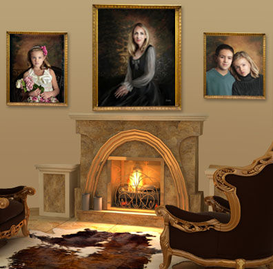 Fine Art Portraits, Camelia Portraits Gallery